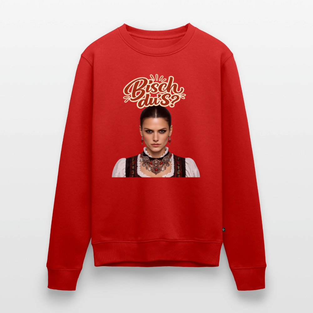 Schwarzwaldstolz – Sie weiß, wer sie isch |  Männer Premium Pullover - Rot