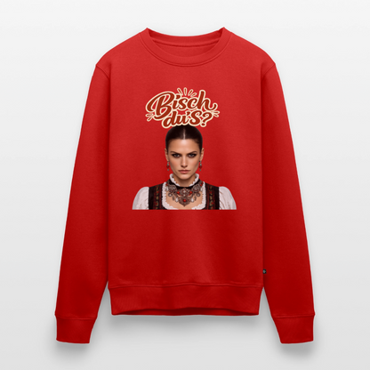 Schwarzwaldstolz – Sie weiß, wer sie isch |  Männer Premium Pullover - Rot