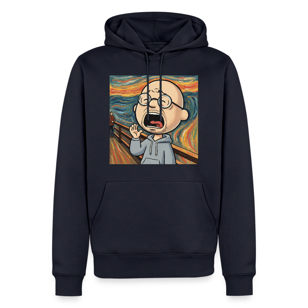 Der Schrei… aber heute bin ich dran | Männer Premium Hoodie - Navy