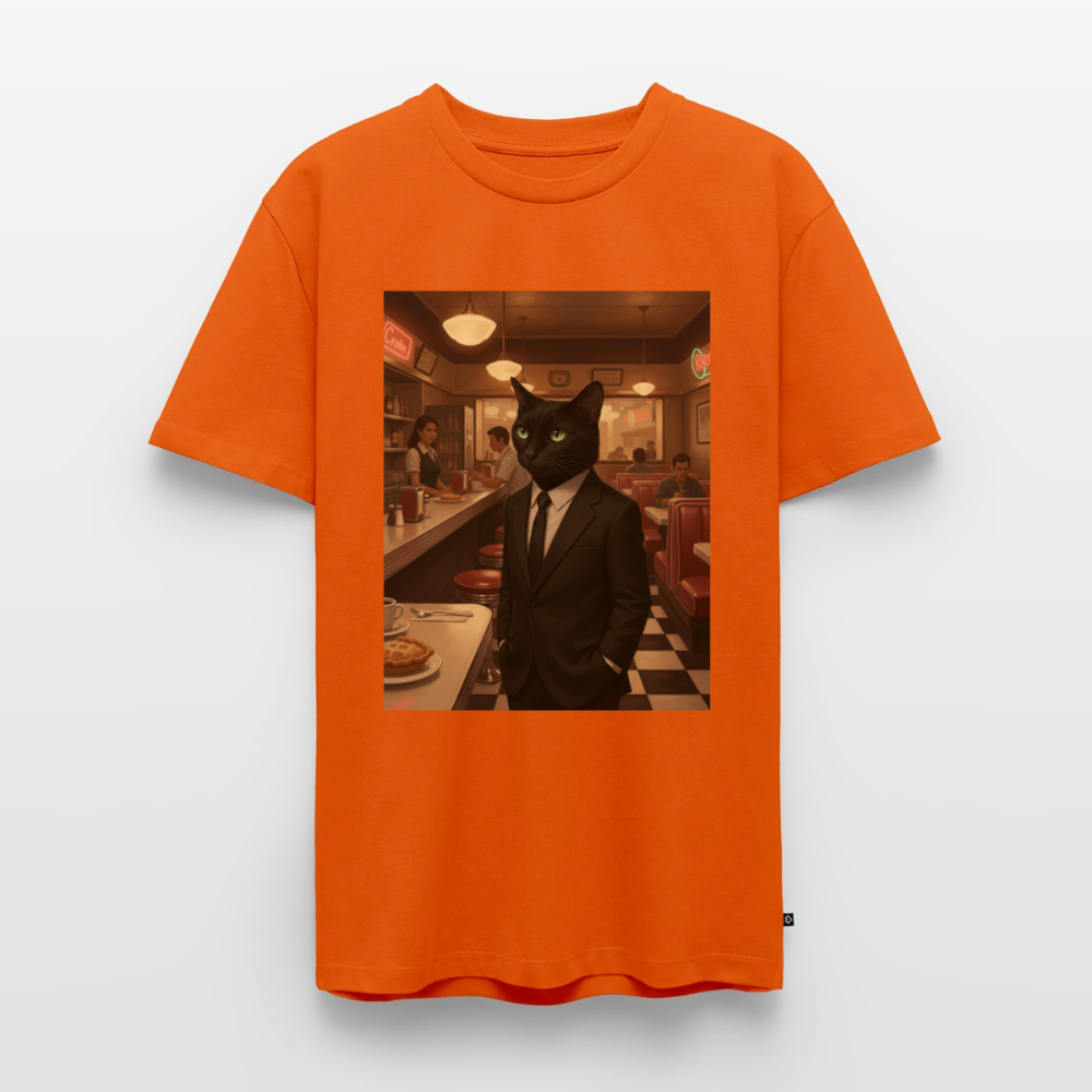 Krümel – Royale mit Pfote | Männer Premium T-Shirt - Orange 