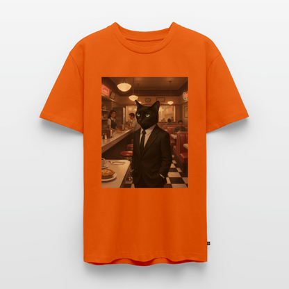 Krümel – Royale mit Pfote | Männer Premium T-Shirt - Orange 