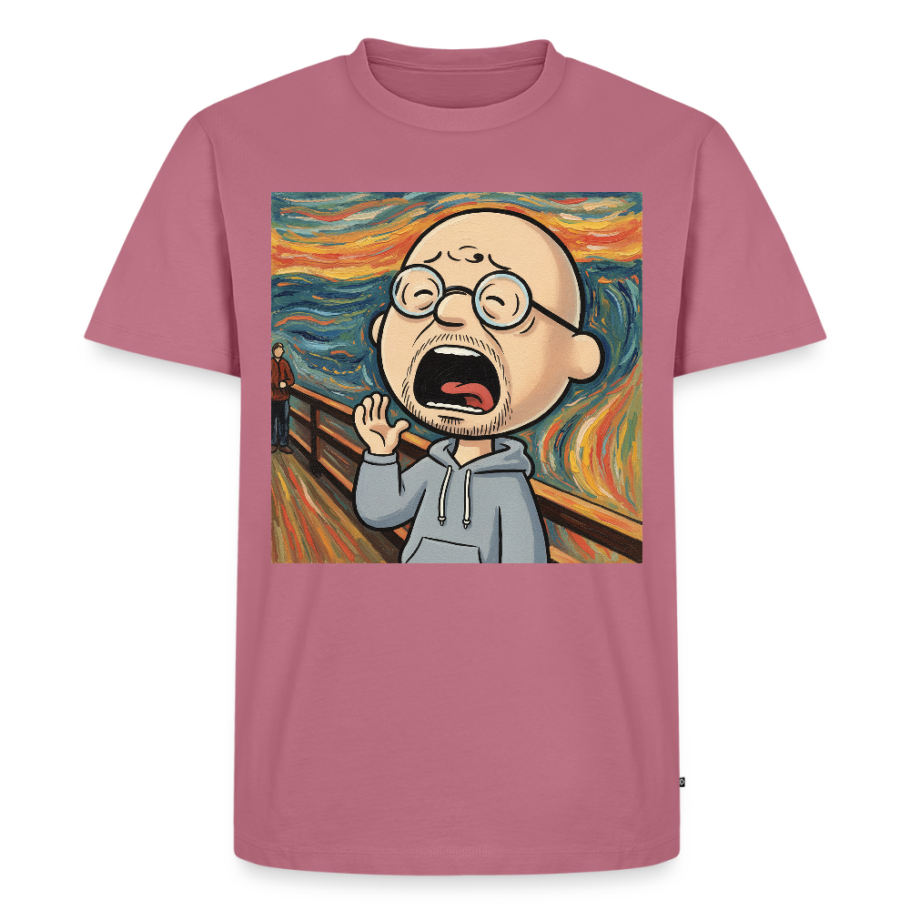 Der Schrei… aber heute bin ich dran | Männer Premium T-Shirt - Mauve