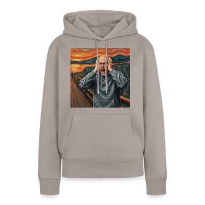 Der Schrei… wenn es wirklich reicht | Frauen Premium Hoodie - Taupe