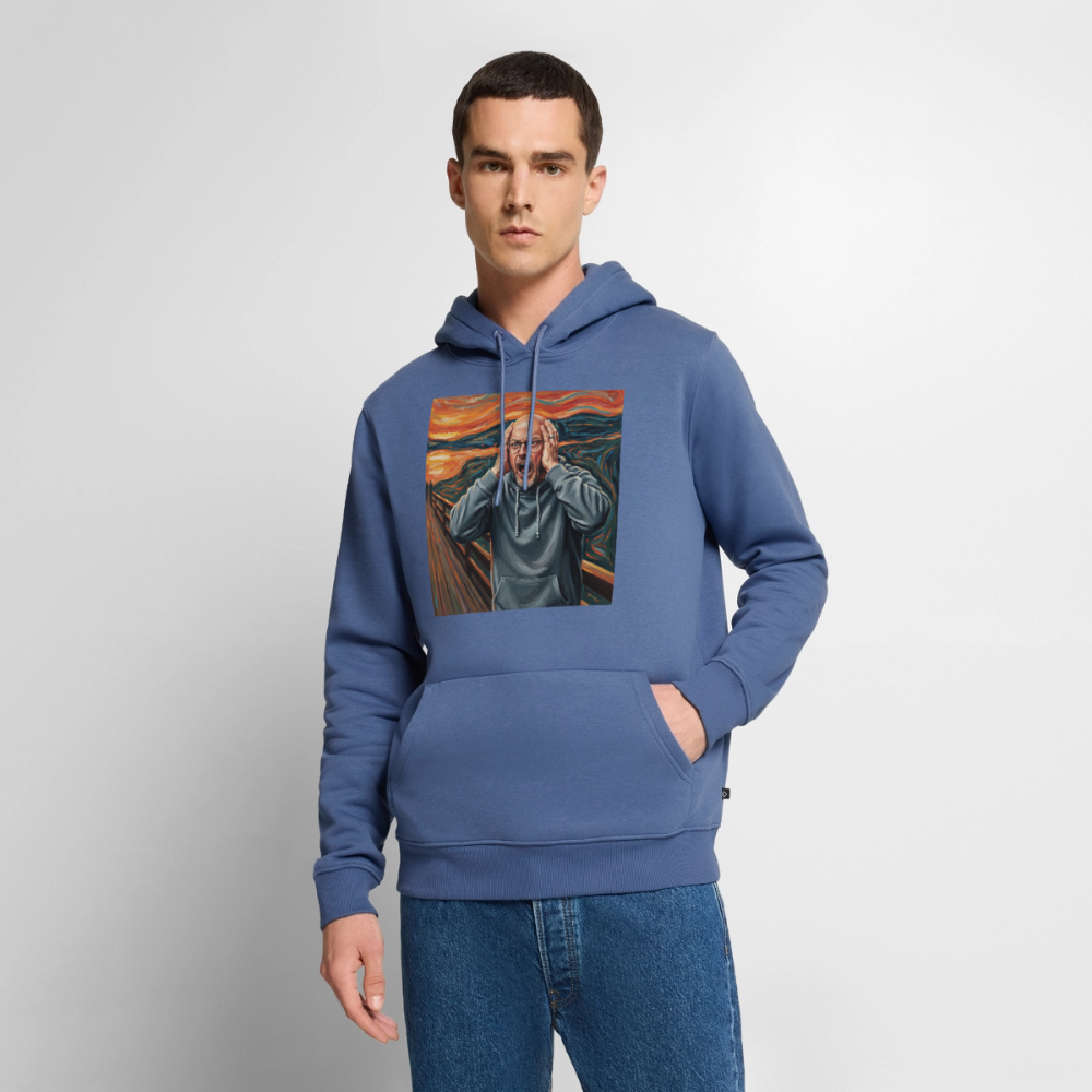Der Schrei… wenn es wirklich reicht | Männer Premium Hoodie - Taubenblau