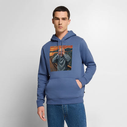 Der Schrei… wenn es wirklich reicht | Männer Premium Hoodie - Taubenblau
