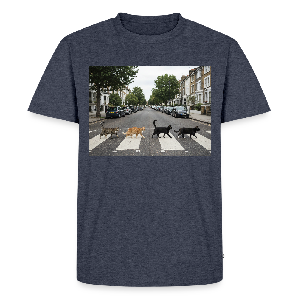 The Purrfect Crossing – Wir waren vor der Band da | Männer Premium T-Shirt - Jeansblau 