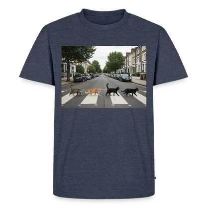 The Purrfect Crossing – Wir waren vor der Band da | Männer Premium T-Shirt - Jeansblau 
