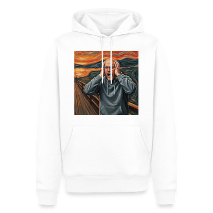 Der Schrei… wenn es wirklich reicht | Männer Premium Hoodie - Weiß
