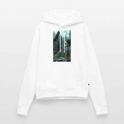 Mut für einen Moment | Frauen Premium Hoodie - Weiß