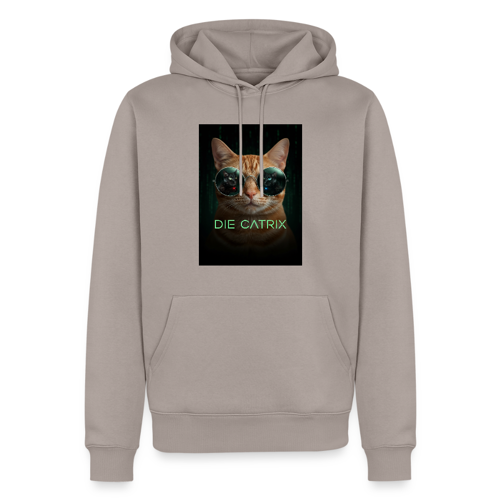 Die Catrix – Krümel erwacht | Männer Premium Hoodie - Taupe