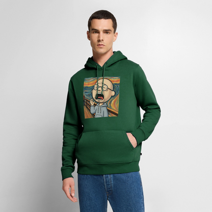 Der Schrei… aber heute bin ich dran | Männer Premium Hoodie - Flaschengrün