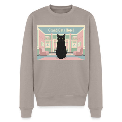 Grand Hotel Krümel |  Männer Premium Pullover - Taupe