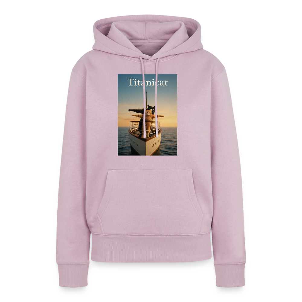Titanicat – Ich bin der König der Kratzbäume | Frauen Premium Hoodie - Altrosa