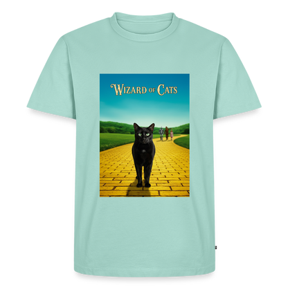 Wizard of Cats – Der gelbe Weg gehört Krümel | Männer Premium T-Shirt - Mint 