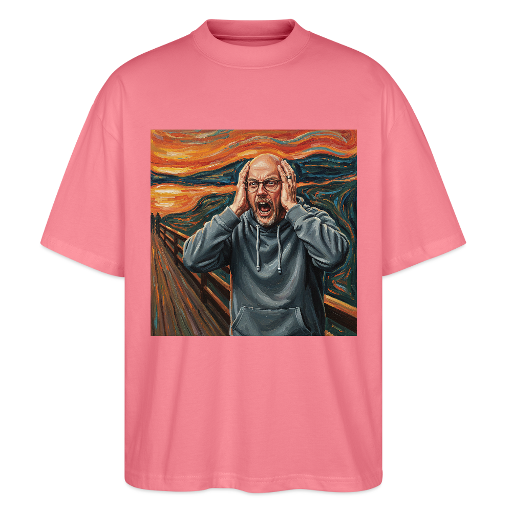 Der Schrei… wenn es wirklich reicht | Stanley/Stella Oversized Unisex Bio T-Shirt Blaster - Pink 