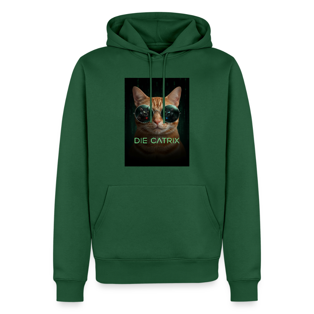 Die Catrix – Krümel erwacht | Männer Premium Hoodie - Flaschengrün