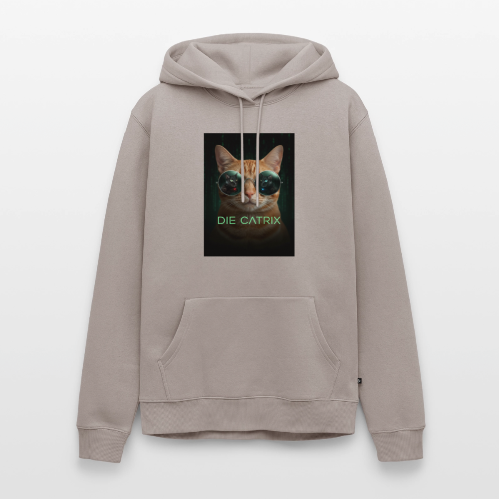 Die Catrix – Krümel erwacht | Männer Premium Hoodie - Taupe