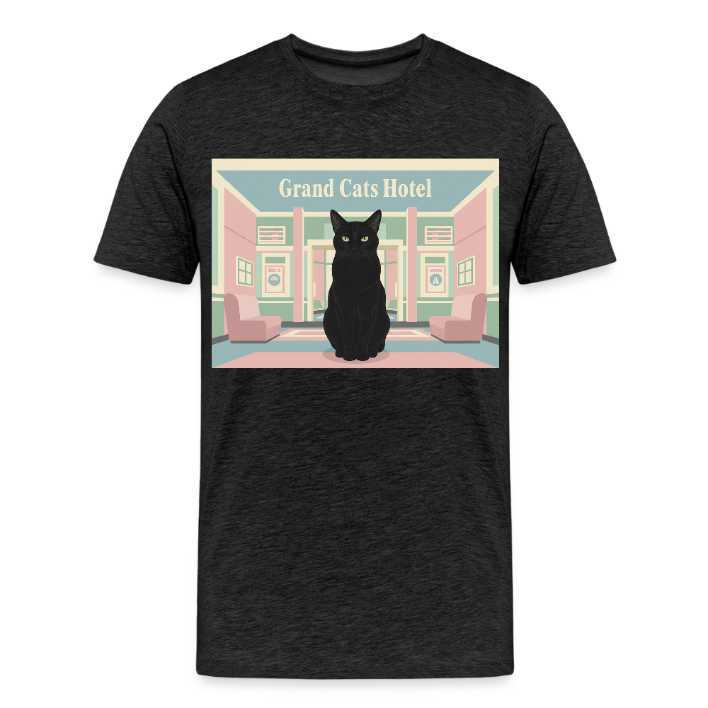 Grand Hotel Krümel | Männer Premium T-Shirt - Anthrazit