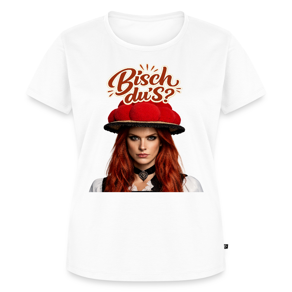 Bisch du’s? – Schwarzwaldmädel | Frauen Premium T-Shirt - Weiß