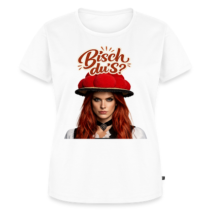 Bisch du’s? – Schwarzwaldmädel | Frauen Premium T-Shirt - Weiß