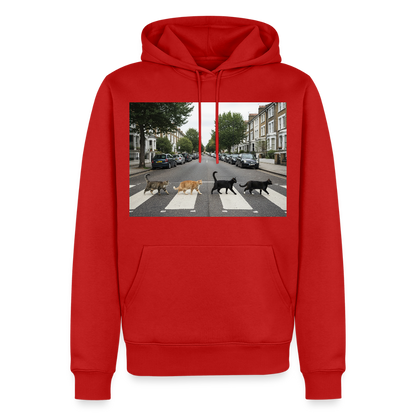 The Purrfect Crossing – Wir waren vor der Band da | Männer Premium Hoodie - Rot