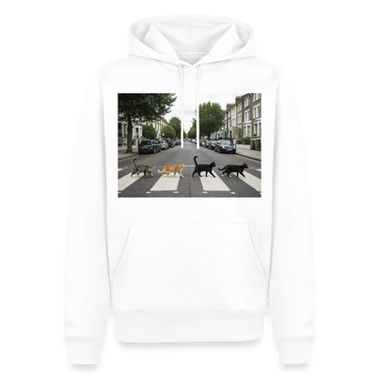 The Purrfect Crossing – Wir waren vor der Band da | Männer Premium Hoodie - Weiß