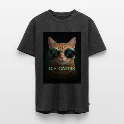 Die Catrix – Krümel erwacht | Männer Premium T-Shirt - Anthrazit meliert
