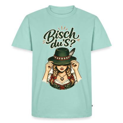 Bisch du’s? – Der Blick sagt alles | Männer Premium T-Shirt - Mint 