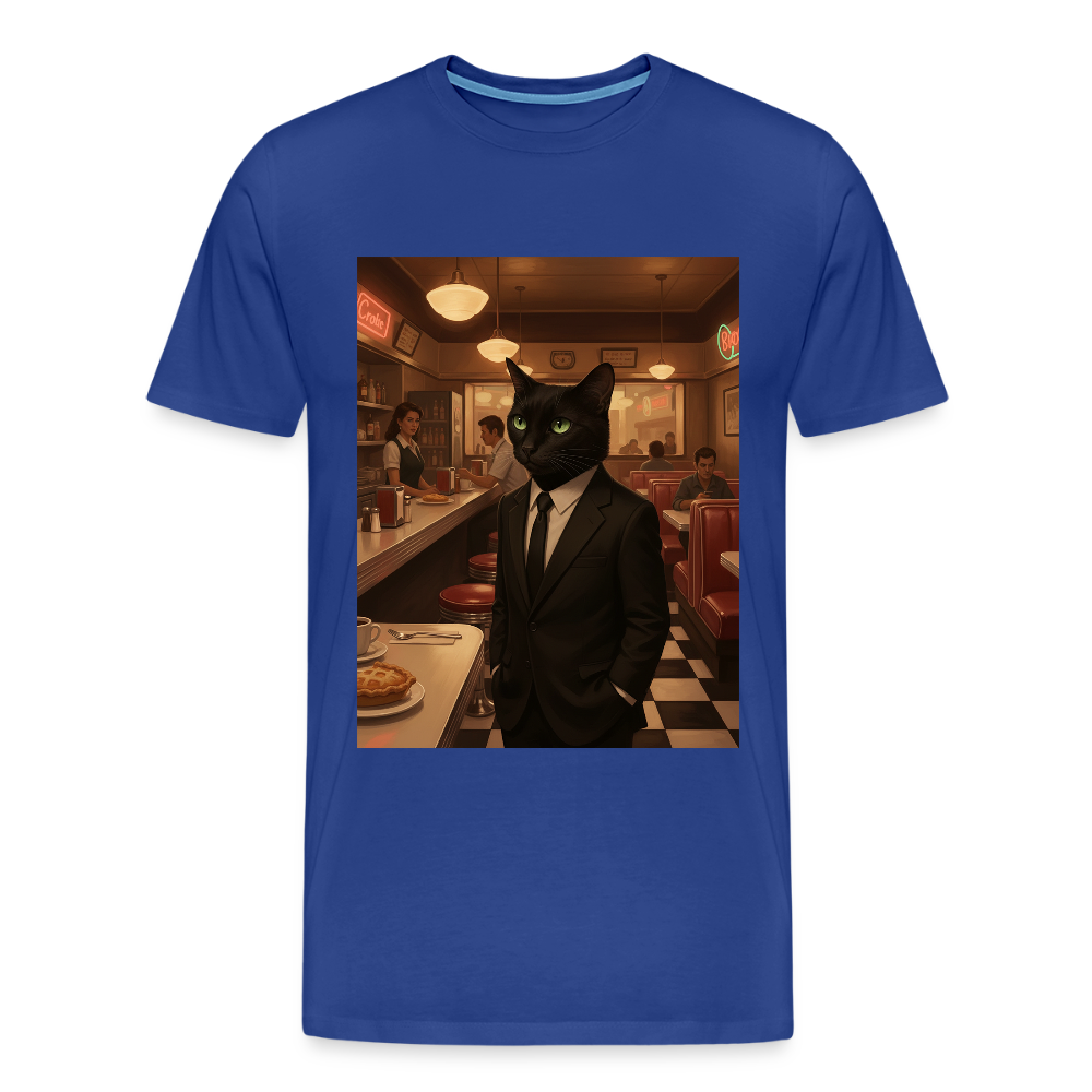 Krümel – Royale mit Pfote | Männer Premium T-Shirt - Königsblau