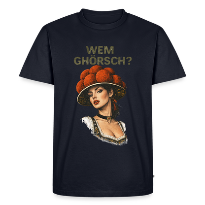 Wem ghörsch? – Schwarzwald Edition | Männer Premium T-Shirt - Navy