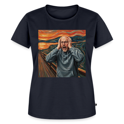 Der Schrei… wenn es wirklich reicht | Frauen Premium T-Shirt - Navy