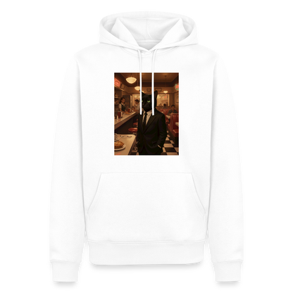 Krümel – Royale mit Pfote | Männer Premium Hoodie - Weiß