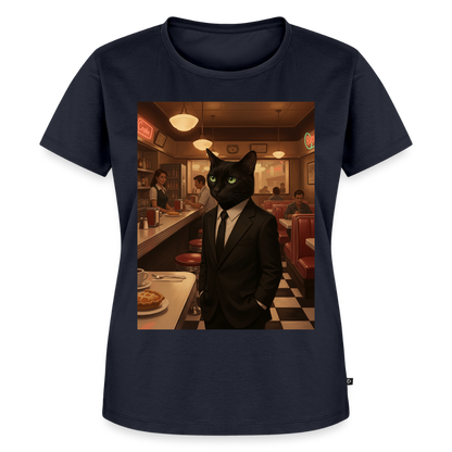 Krümel – Royale mit Pfote | Frauen Premium T-Shirt - Navy