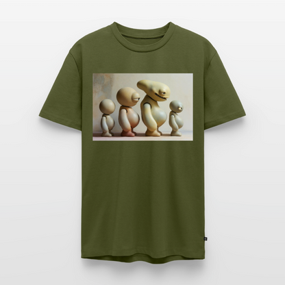 So wachsen wir also | Männer Premium T-Shirt - Khaki