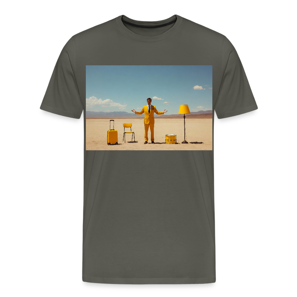 Alles im Griff (theoretisch) | Männer Premium T-Shirt - Asphalt