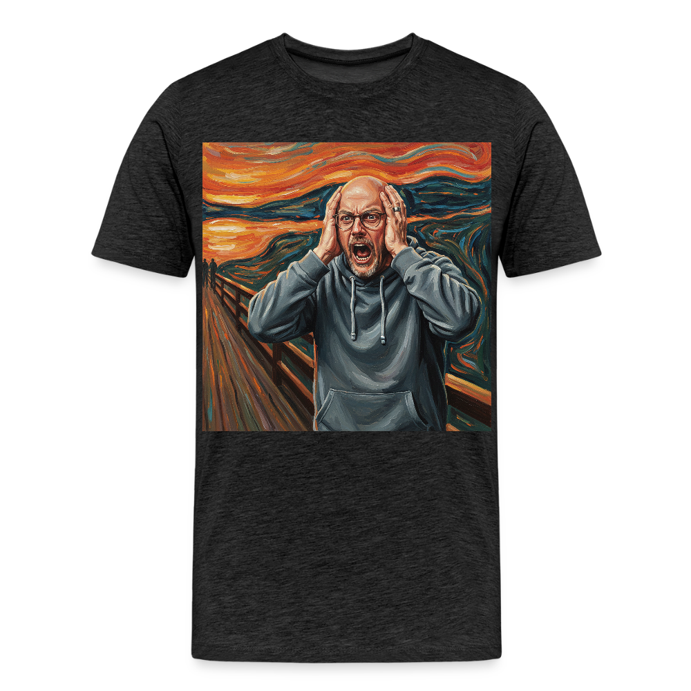 Der Schrei… wenn es wirklich reicht | Männer Premium T-Shirt - Anthrazit