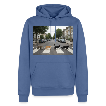 The Purrfect Crossing – Wir waren vor der Band da | Männer Premium Hoodie - Taubenblau