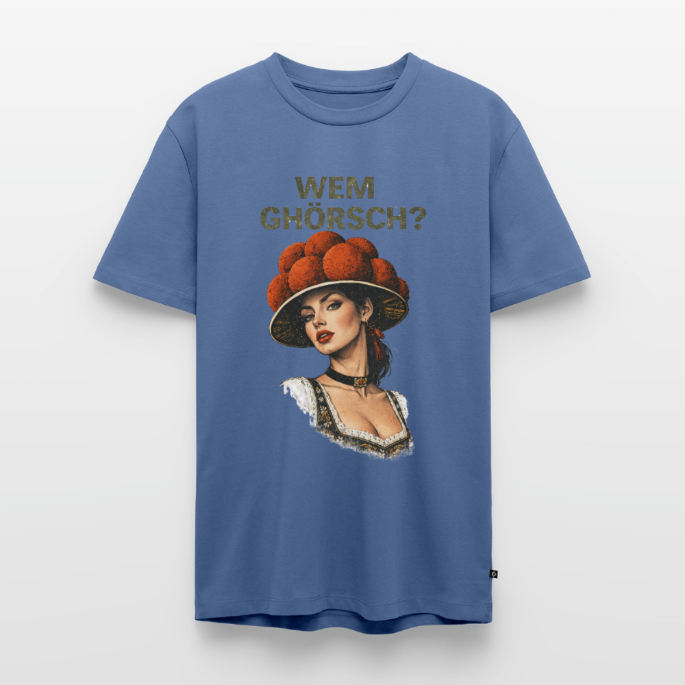 Wem ghörsch? – Schwarzwald Edition | Männer Premium T-Shirt - Taubenblau