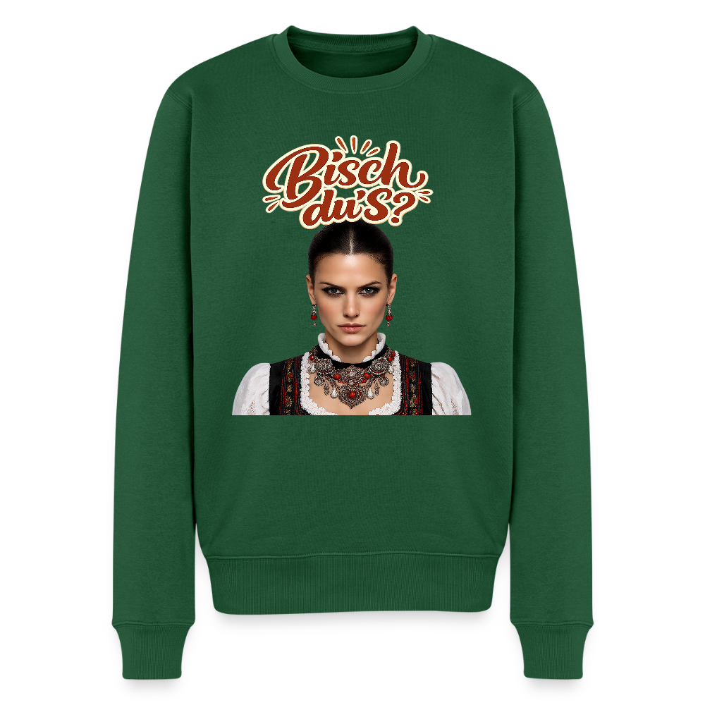 Schwarzwaldstolz – Sie weiß, wer sie isch |  Männer Premium Pullover - Flaschengrün