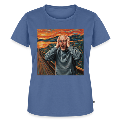 Der Schrei… wenn es wirklich reicht | Frauen Premium T-Shirt - Taubenblau
