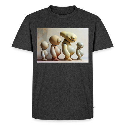 So wachsen wir also | Männer Premium T-Shirt - Anthrazit meliert
