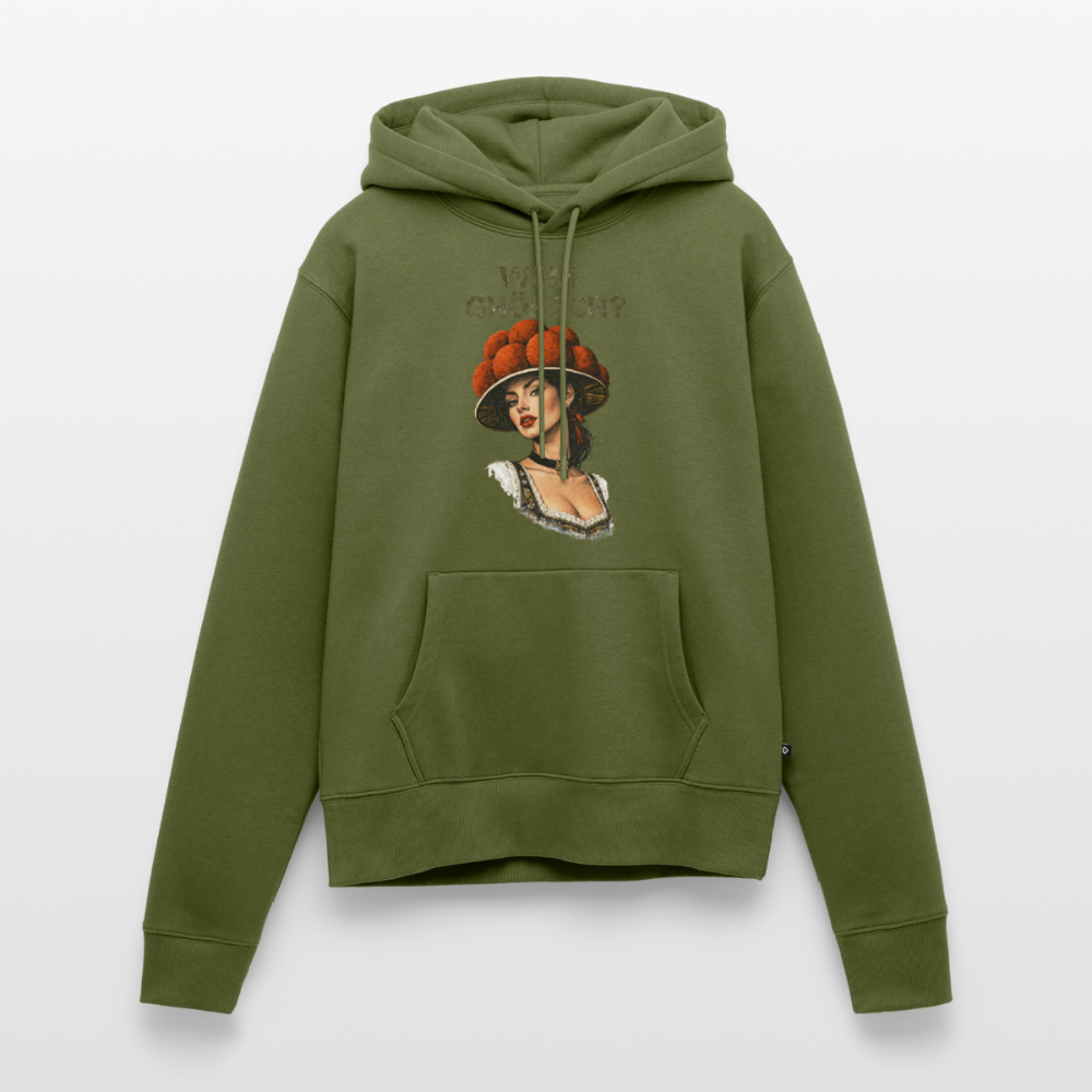 Wem ghörsch? – Schwarzwald Edition | Frauen Premium Hoodie - Khaki