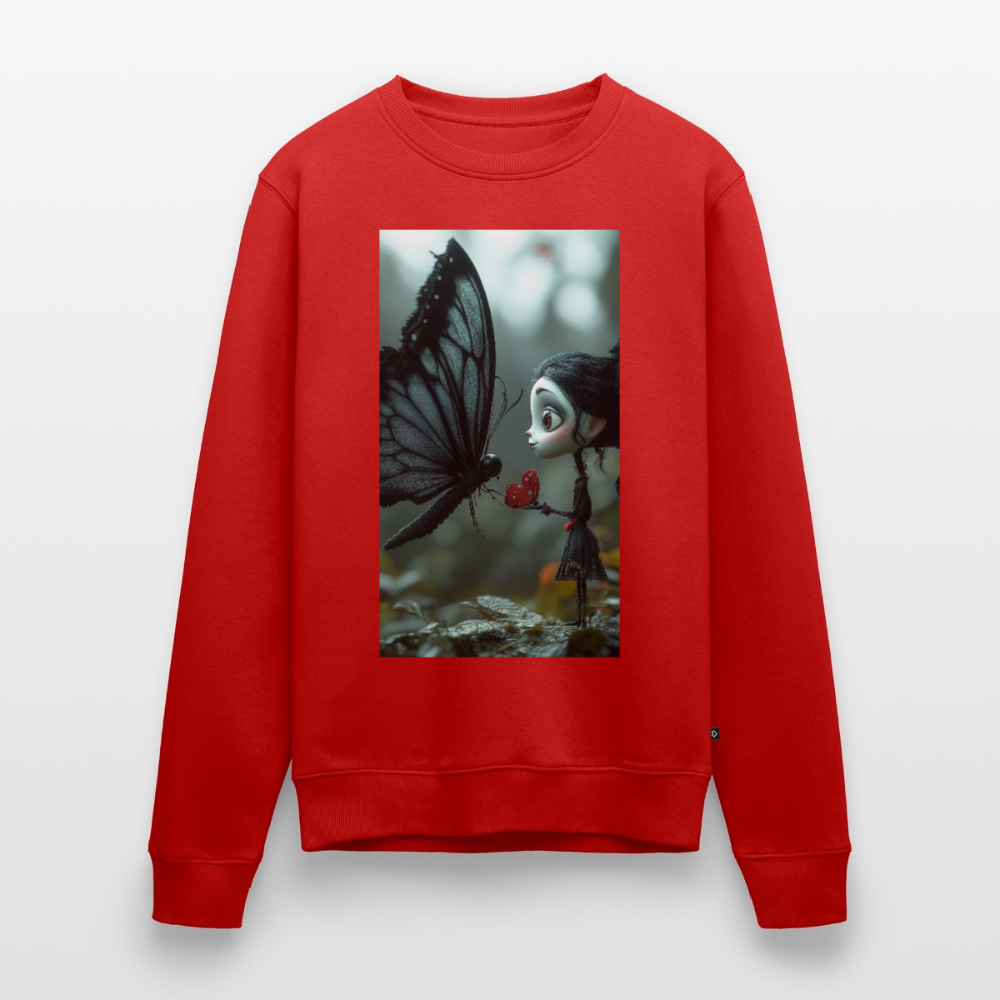 Mut für einen Moment |  Männer Premium Pullover - Rot