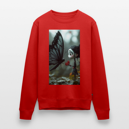 Mut für einen Moment |  Männer Premium Pullover - Rot