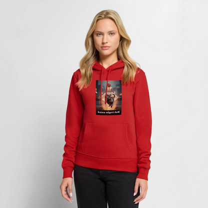 Katzen mögen’s heiß | Frauen Premium Hoodie - Rot