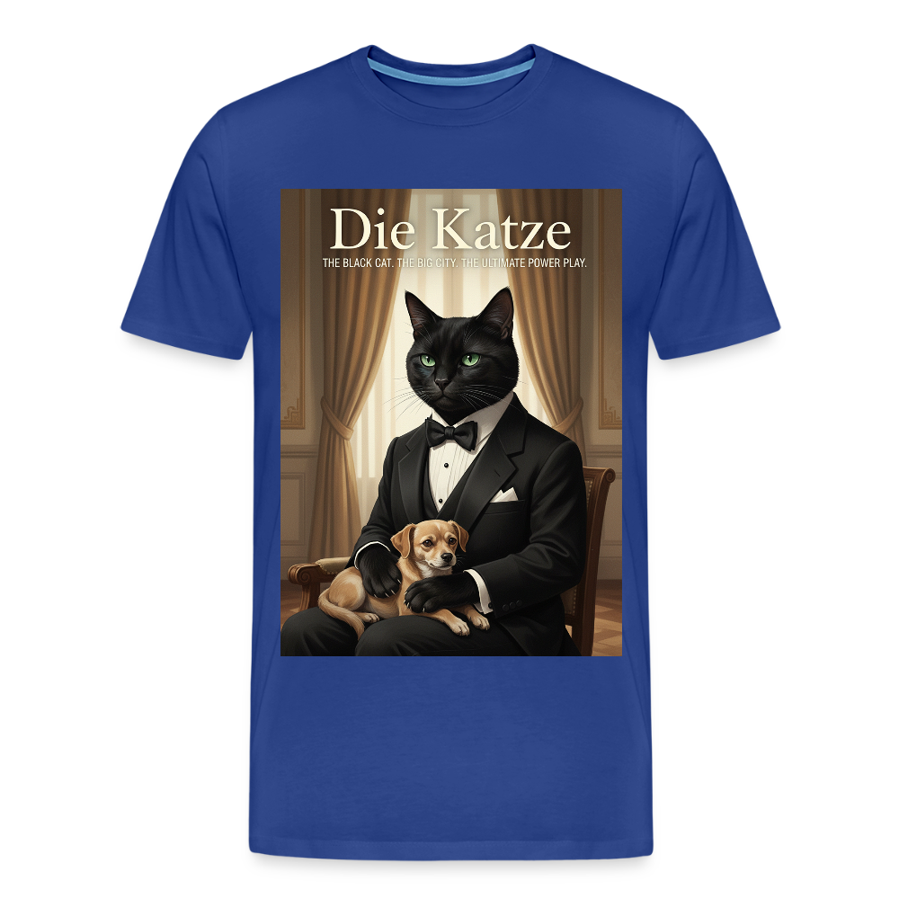 Die Katze – Krümel regelt das | Männer Premium T-Shirt - Königsblau