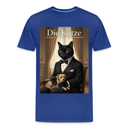 Die Katze – Krümel regelt das | Männer Premium T-Shirt - Königsblau