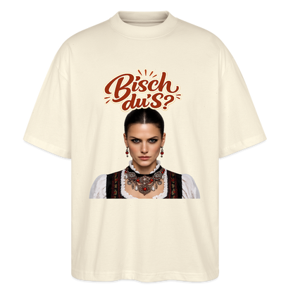 Schwarzwaldstolz – Sie weiß, wer sie isch | Stanley/Stella Oversized Unisex Bio T-Shirt Blaster - Natur