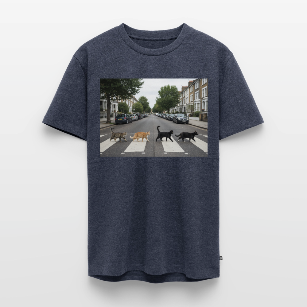 The Purrfect Crossing – Wir waren vor der Band da | Männer Premium T-Shirt - Jeansblau 