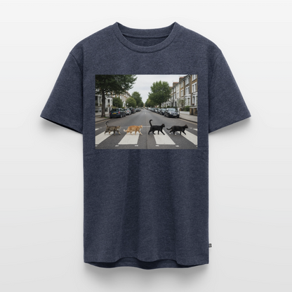 The Purrfect Crossing – Wir waren vor der Band da | Männer Premium T-Shirt - Jeansblau 